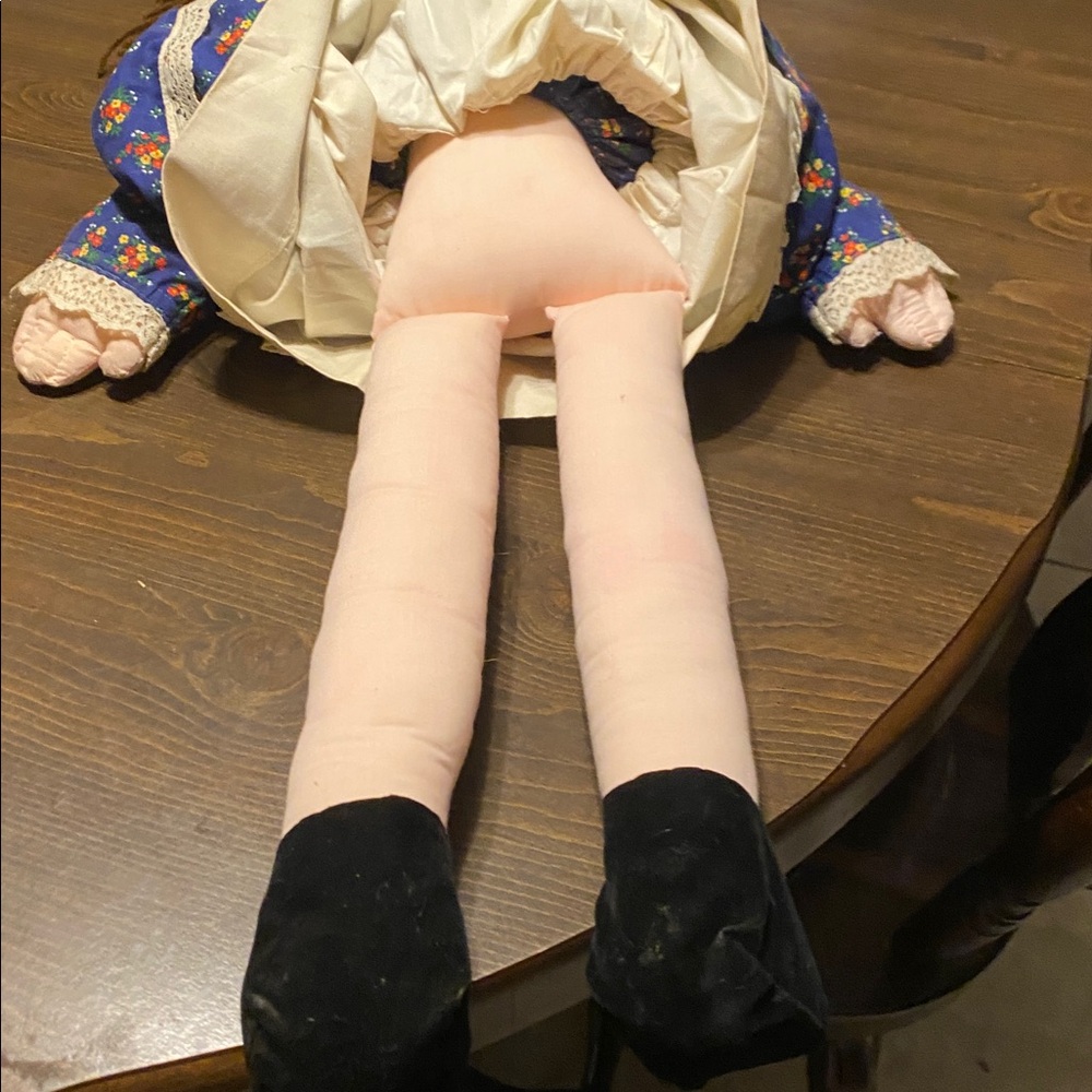 RAG DOLL HANDMADE VINTAGE - Picture 6 of 7